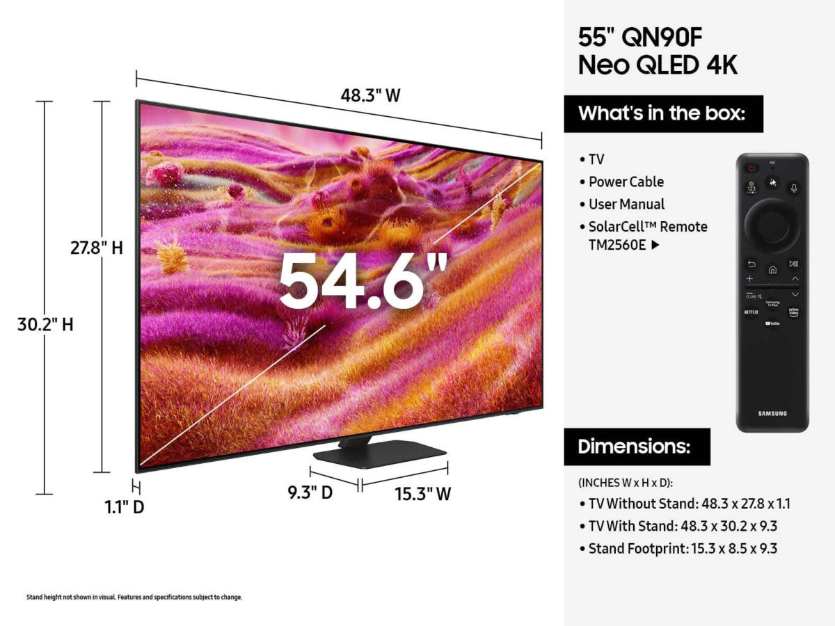 Samsung 55" Class Neo QLED 4K QN90F Samsung Vision AI Smart TV - Image 5