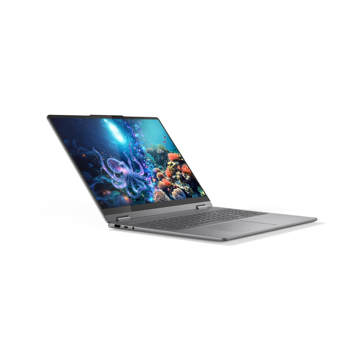 Lenovo Yoga 7 16ILL10 Copilot+ 2-IN-1 Core™ Ultra 7 256V 1TB SSD 16GB 16" WUXGA (1920x1200) TOUCHSCREEN IPS WIN11 IR Webcam LUNA GREY Backlit Keyboard FP Reader - Image 5