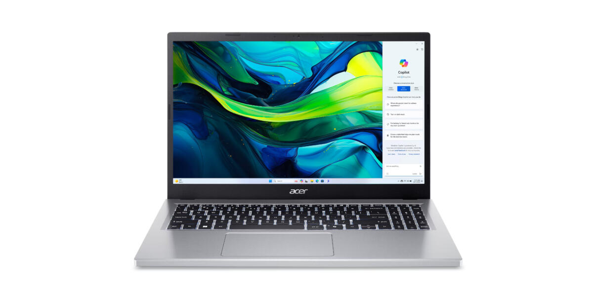 Acer Aspire Go 15 AG15-32P-39R2 Core™ 3 N355 128GB SSD 8GB 15.6" (1920x1080) IPS WIN11 S SILVER