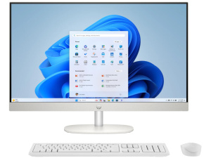 HP 27-CR2074 ALL-IN-ONE Core™ Ultra 7 255U 1TB SSD 16GB 27" (1920x1080) TOUCHSCREEN IPS WIN11 IR Webcam SHELL WHITE Wireless Keyboard Mouse