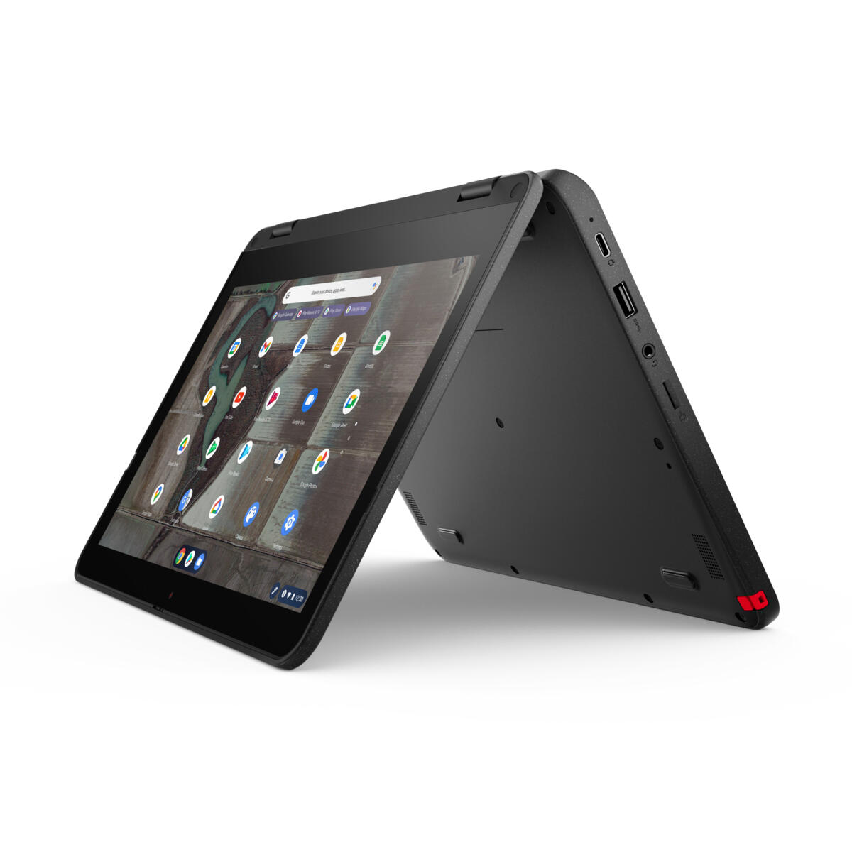 Lenovo Chromebook 500e Gen 3 2-IN-1 Celeron® N4500 32GB eMMC 4GB 11.6” (1366x768) TOUCHSCREEN IPS ChromeOS GREY - Image 6