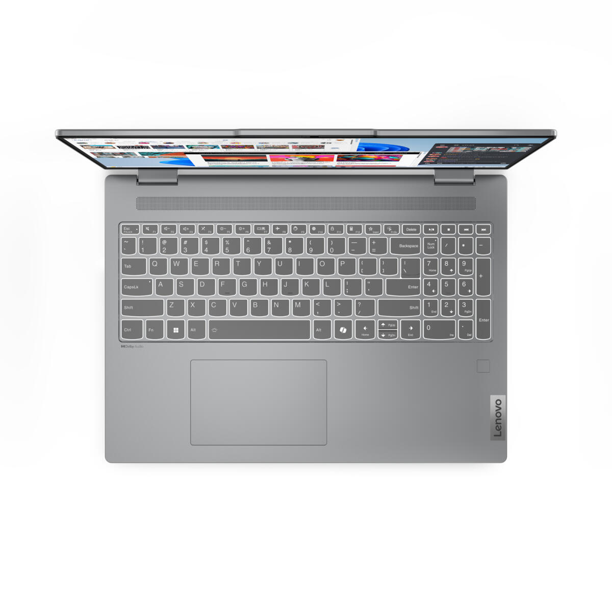 Lenovo 5 16AHP9 2-IN-1 AMD Ryzen™ 7 8845HS 1TB SSD 16GB 16" (1920x1200) TOUCHSCREEN WIN11 LUNA GRAY Backlit Keyboard FP Reader - Image 3