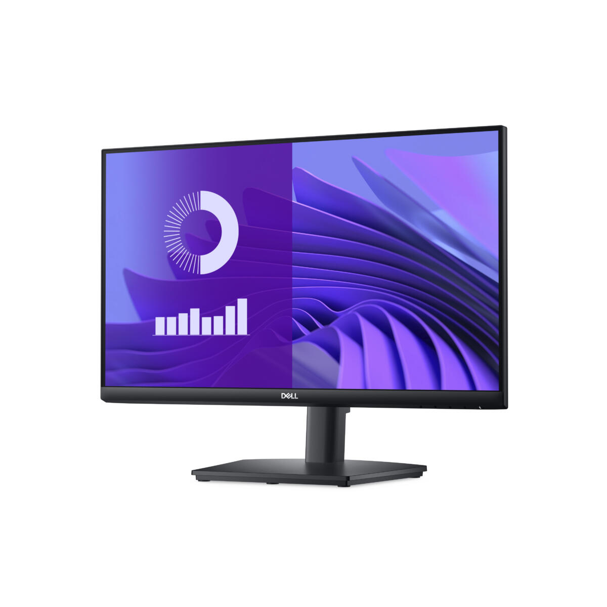 Dell E2425HS 23.8" (1920x1080) 75Hz 5ms 250 cd/m² 3000:1 DP VGA LCD Adjustable Stand Monitor BLACK - Image 3