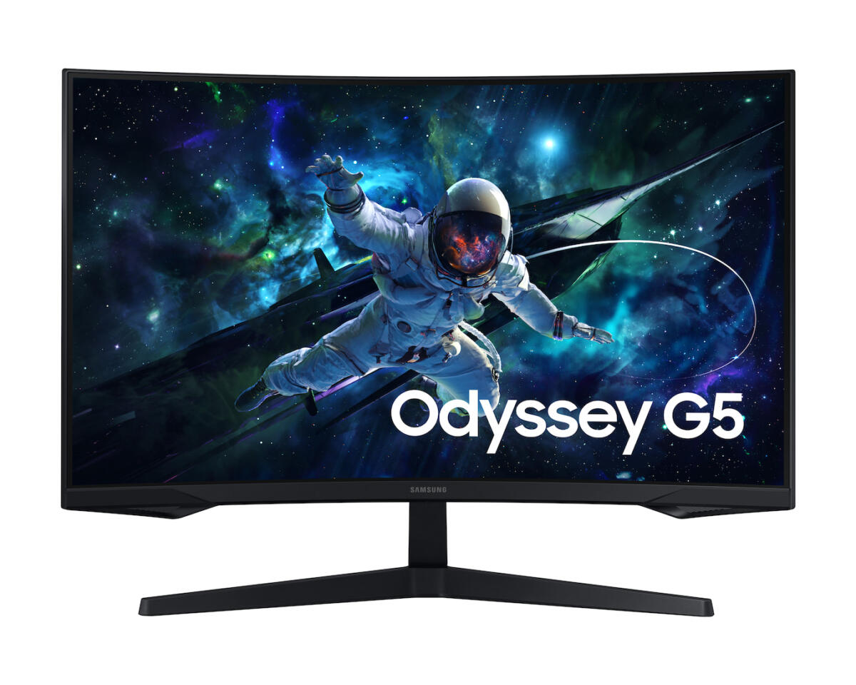 Samsung 32 "Odyssey G55A WQHD 165Hz HDR10 Curved Gaming Monitor