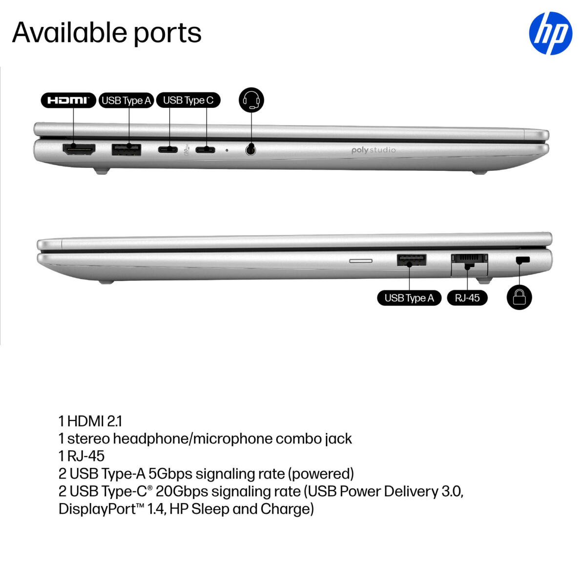 HP ProBook 4 G1 Core™ Ultra 7 255U 1TB SSD 32GB 14" (1920x1200) TOUCHSCREEN WIN11 Pro Backlit Keyboard FP Reader - Image 4