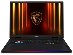 MSI RAIDER 18 HX AI A2XWIG-420 GAMING Core™ Ultra 9 285HX 1TB SSD 32GB 18" (2560x1600) 240Hz WIN11 NVIDIA® RTX 5080 16384MB CORE BLACK RGB Backlit Keyboard