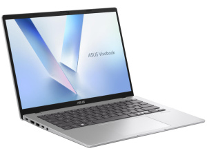 Asus Vivobook X1407QA-BS56 Copilot+ Snapdragon® X X1-26-100 512GB SSD 16GB 14" WUXGA (1920x1200) IPS WIN11 COOL SILVER Backlit Keyboard