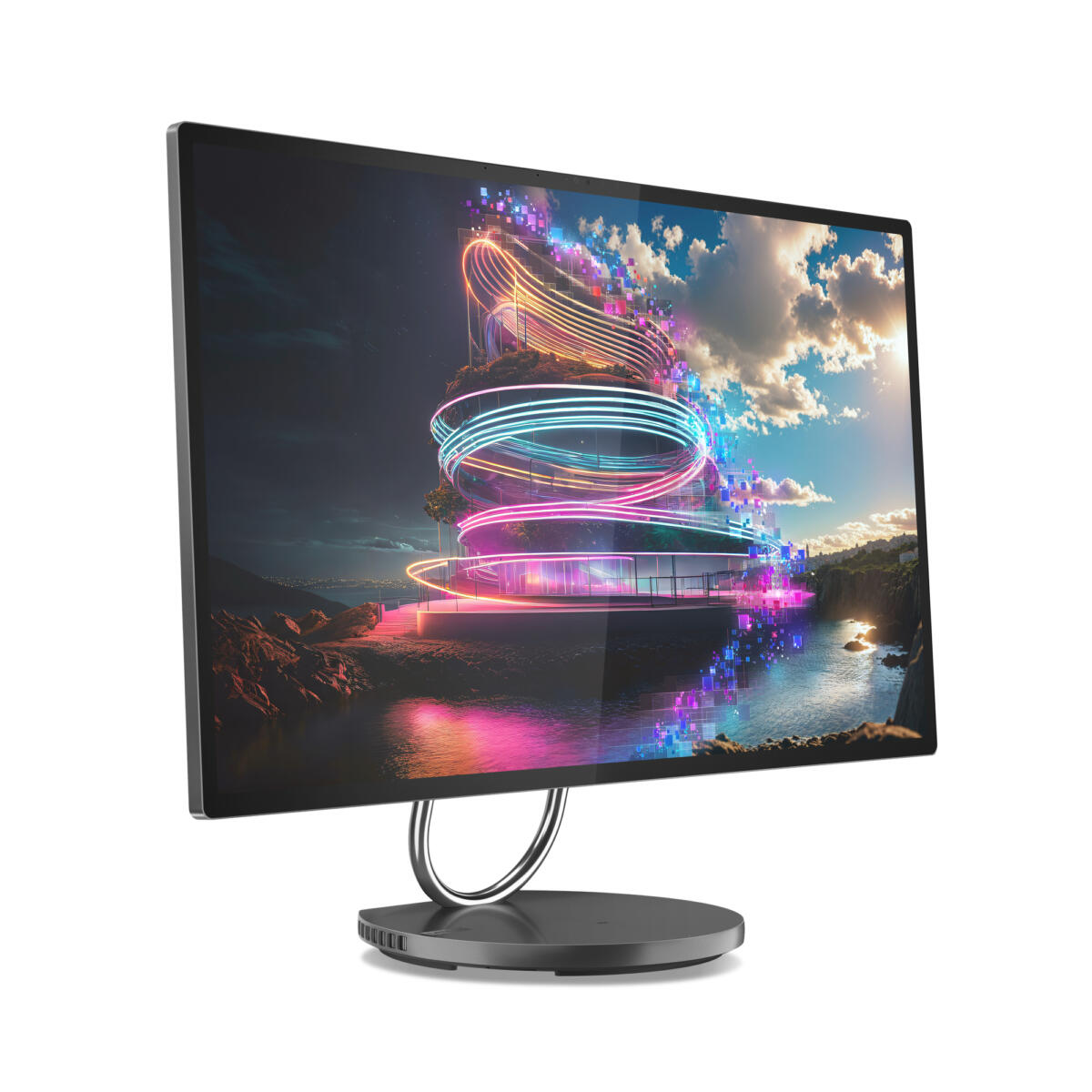 Lenovo YOGA 32ILL10 ALL-IN-ONE Core™ Ultra 7 258V 1TB SSD 32GB 31.5" (3840x2160) WIN11 Pro NVIDIA® RTX 4050 6144MB Wireless Keyboard & Mouse GRAY - Image 7