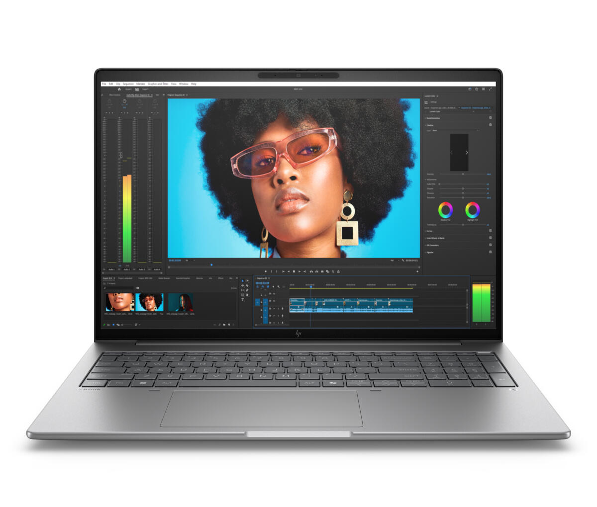 HP ZBook 8 G1i MOBILE WORKSTATION Core™ Ultra 7 - 255H 1TB SSD 32GB 16" WUXGA (1920x1200) IPS WIN11 Pro IR AI Webcam NVIDIA® RTX 500 Ada 4096MB METEOR SILVER Backlit Keyboard FP Reader