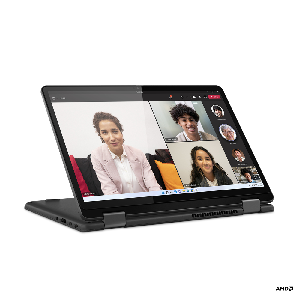 Lenovo 13w Yoga Gen 2 2-IN-1 AMD Ryzen™ 5 7530U 256GB SSD 8GB 13.3" (1920x1200) TOUCHSCREEN WIN11 Pro THUNDER BLACK Backlit Keyboard FP Reader Lenovo® Integrated Pen - Image 4