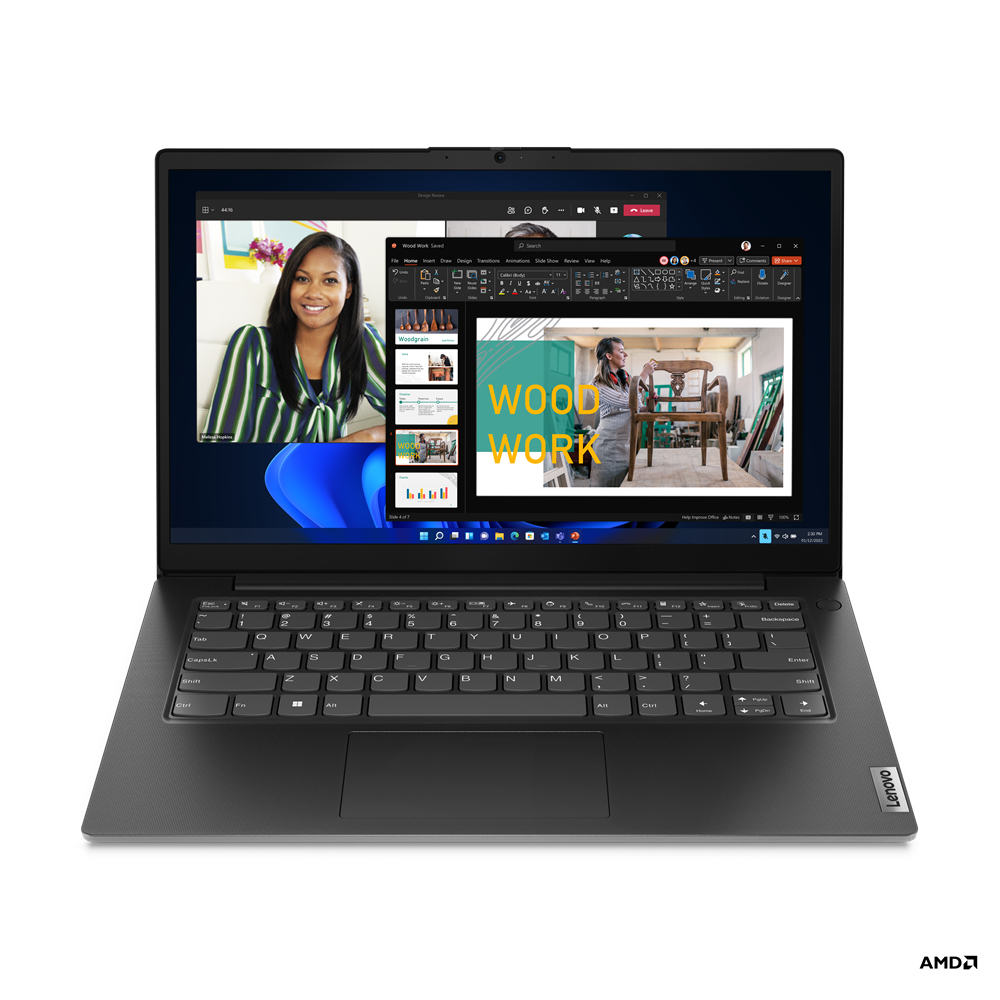 Lenovo V14 G4 AMN AMD Ryzen™ 5 7520U 256GB SSD 8GB 14" (1920x1080) WIN11 Pro BUSINESS BLACK