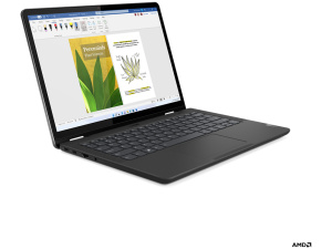 Lenovo 13w Yoga Gen 2 2-IN-1 AMD Ryzen™ 5 7530U 256GB SSD 8GB 13.3" (1920x1200) TOUCHSCREEN WIN11 Pro THUNDER BLACK Backlit Keyboard FP Reader Lenovo® Integrated Pen