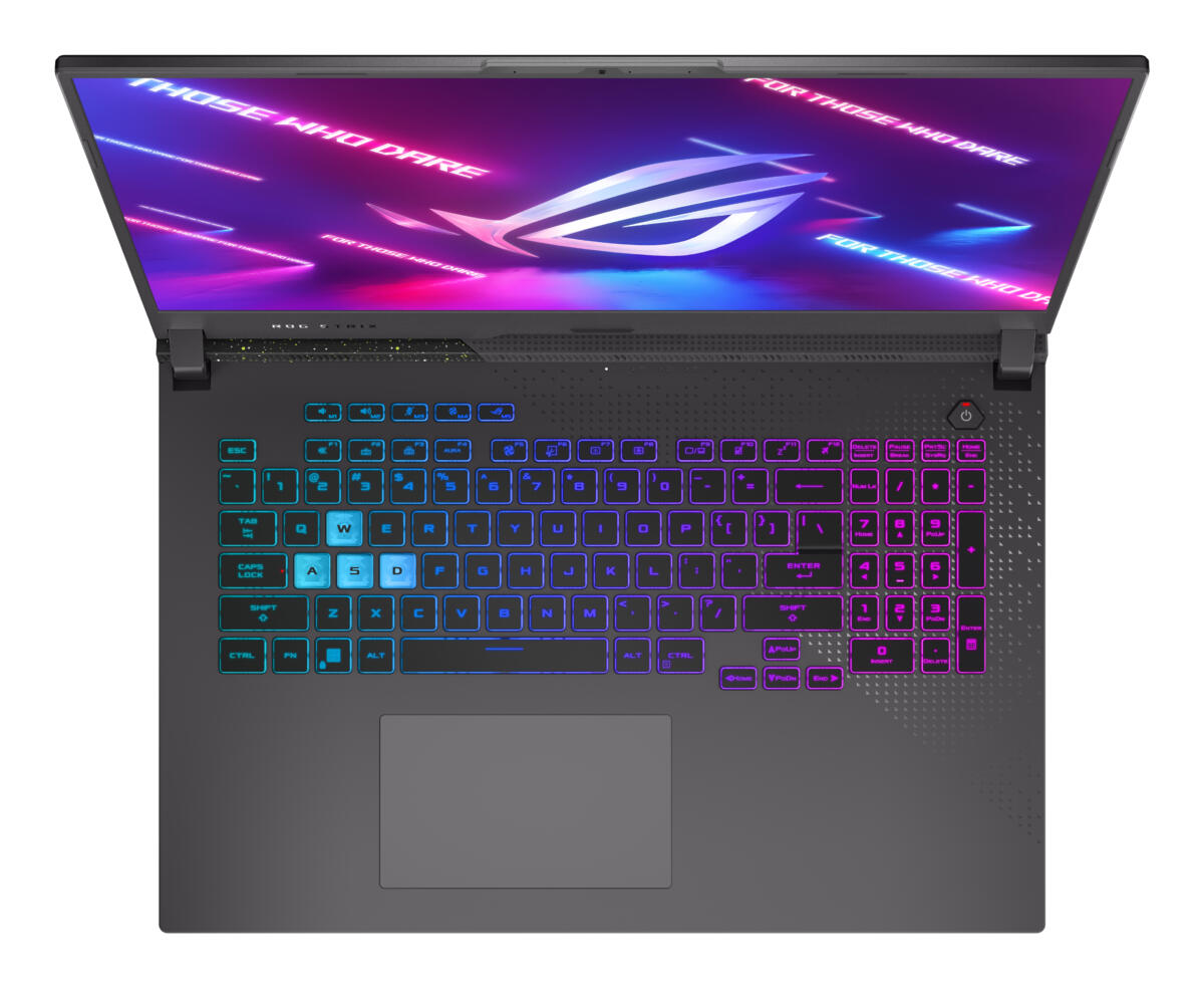 Asus ROG STRIX G17 G713PV-WS94 GAMING Ryzen™ 9 7845HX 1TB SSD 16GB 17.3" WQHD (2560x1440) 240Hz IPS WIN11 NVIDIA® RTX 4060 8192MB RGB Backlit Keyboard - Image 3