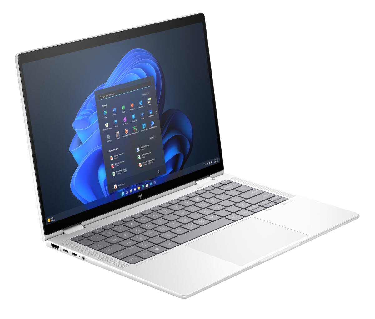 HP Elite X360 1040 G11 2-IN-1 Core™ Ultra 7 165H 512GB SSD 16GB 14" WUXGA (1920x1200) TOUCHSCREEN WIN11 Pro SILVER Backlit Keyboard 0.58" thin, 3.05 lbs. US Sales Only - Image 2