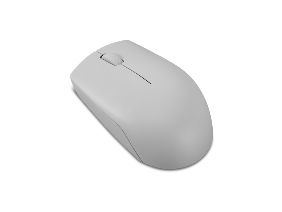 Lenovo 300 Wireless Compact Mouse w/Battery ARCTIC GRAY - Image 2