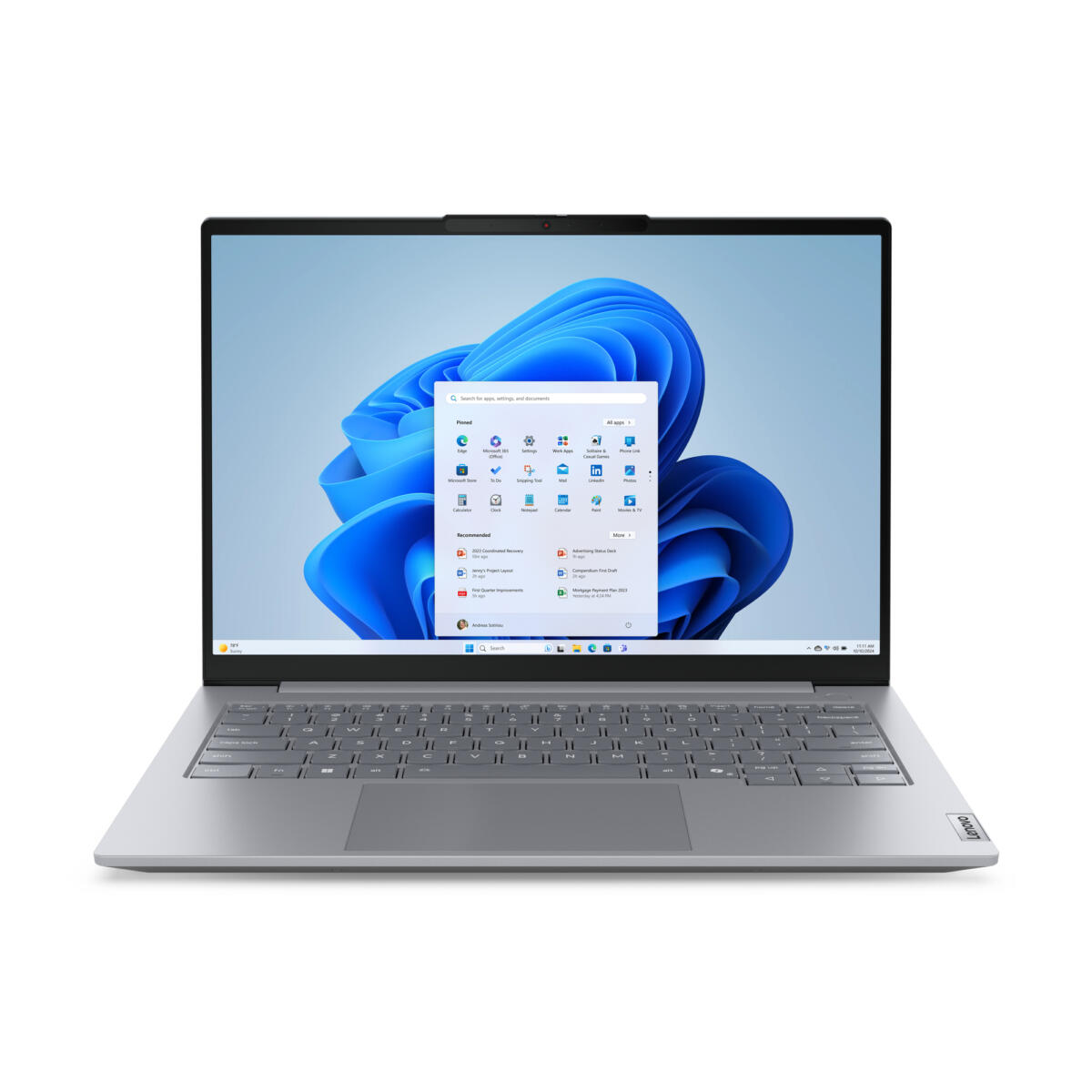 Lenovo ThinkBook 14 G8 Core™ Ultra 7 255H 512GB SSD 16GB 14" (1920x1200) IPS FreeDos ARTIC GREY Backlit Keyboard EU Plug/US Adapter Included