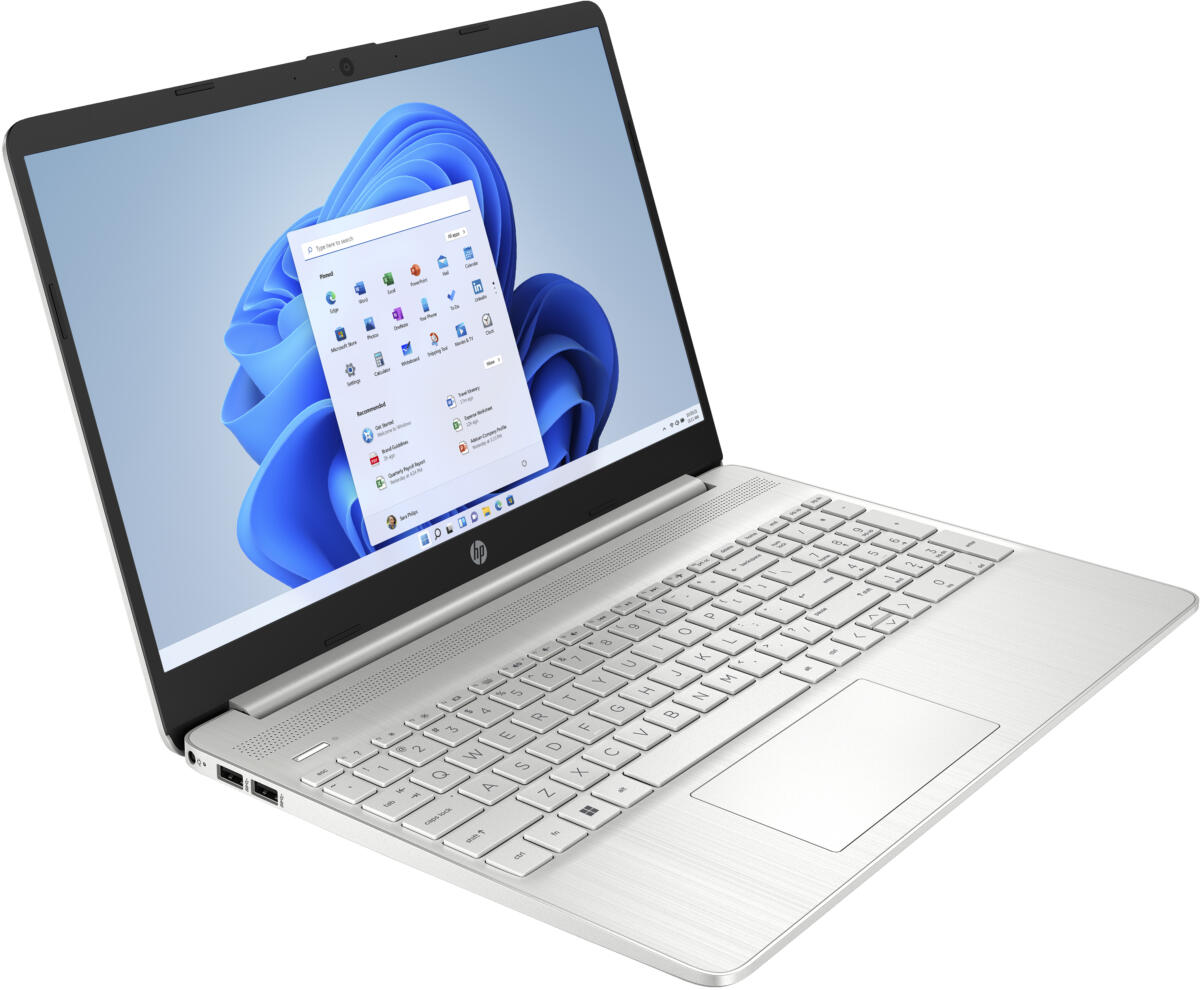 HP 15-EF2099 Ryzen™ 5 5500U 256GB SSD 8GB 15.6" (1366x768) WIN11 SILVER - Image 2