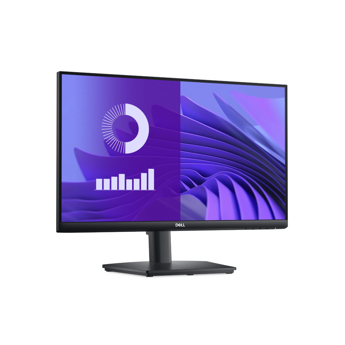 Dell E2425HS 23.8" (1920x1080) 75Hz 5ms 250 cd/m² 3000:1 DP VGA LCD Adjustable Stand Monitor BLACK - Image 4