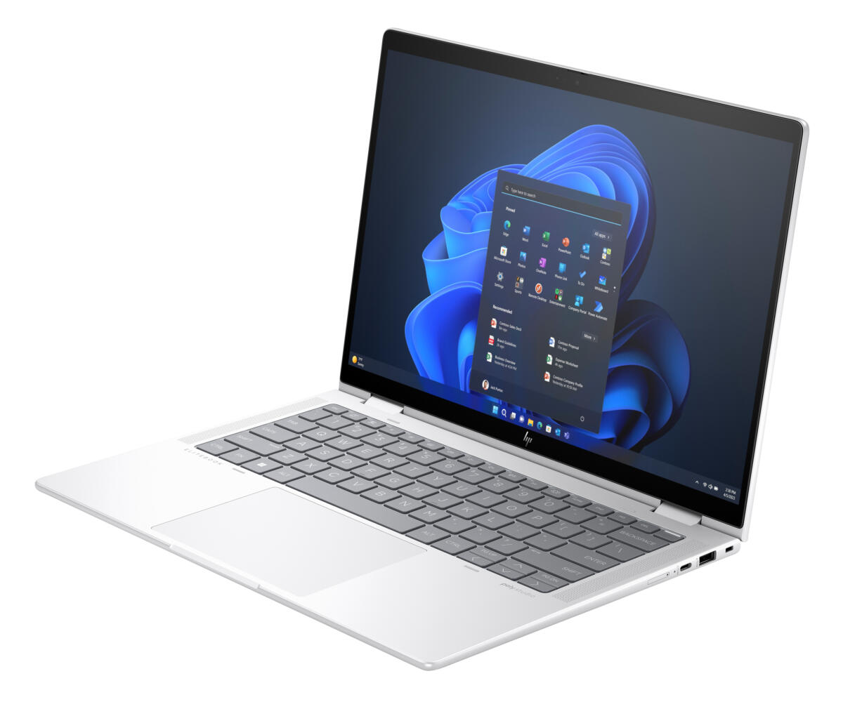 HP Elite x360 1040 G11 Core™ Ultra 7 155H 1TB SSD 32GB 14" (1920x1200) TOUCHSCREEN WIN11 Pro SILVER Backlit Keyboard FP Reader HP Pen - Image 4