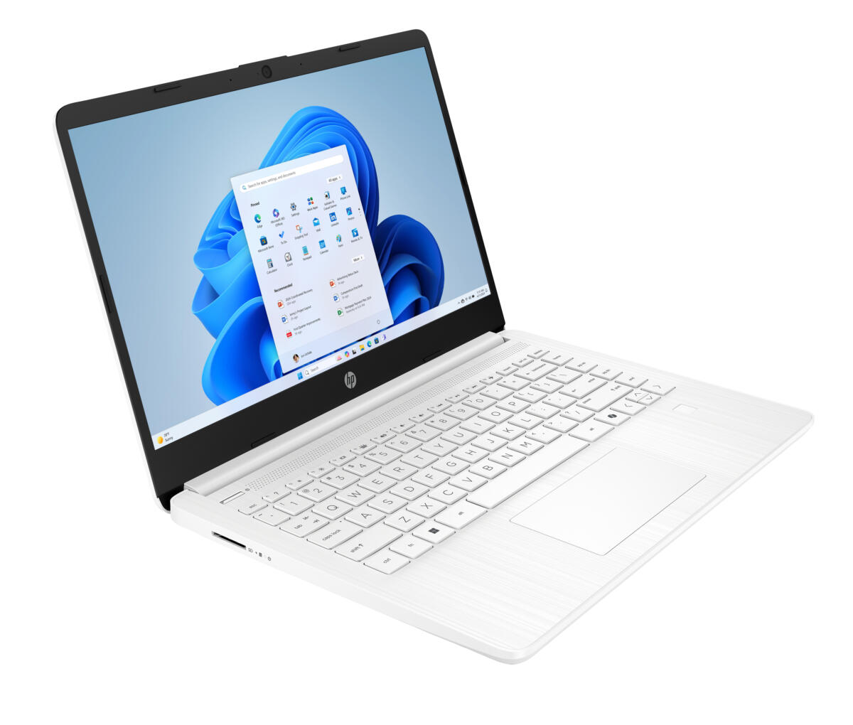 HP 14-DQ3000 Celeron® N4500 64GB eMMC 4GB 14" (1366x768) WIN11 S SNOWFLAKE WHITE - Image 2