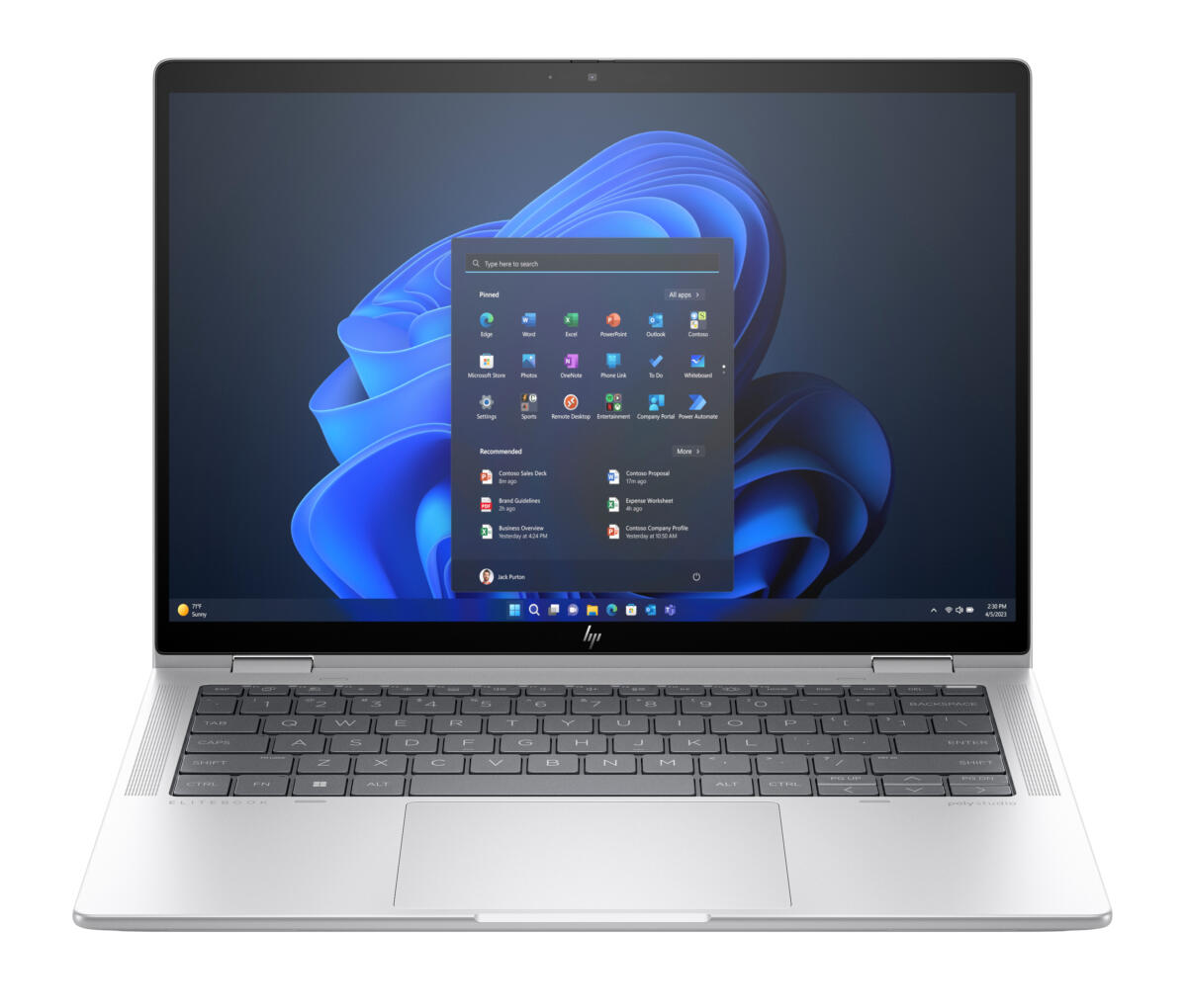 HP Elite x360 1040 G11 Core™ Ultra 7 155H 1TB SSD 32GB 14" (1920x1200) TOUCHSCREEN WIN11 Pro SILVER Backlit Keyboard FP Reader HP Pen