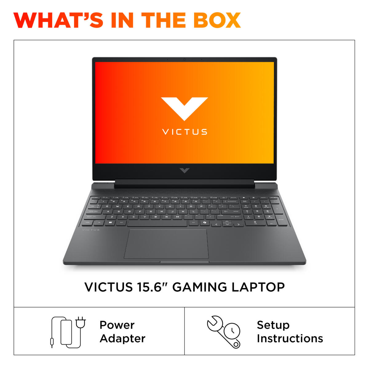 HP VICTUS 15-FA2013 GAMING Core™ i5-13420H 512GB SSD 8GB 15.6" (1920x1080) 144Hz WIN11 NVIDIA® RTX 3050 6144MB MICA SILVER Backlit Keyboard - Image 4