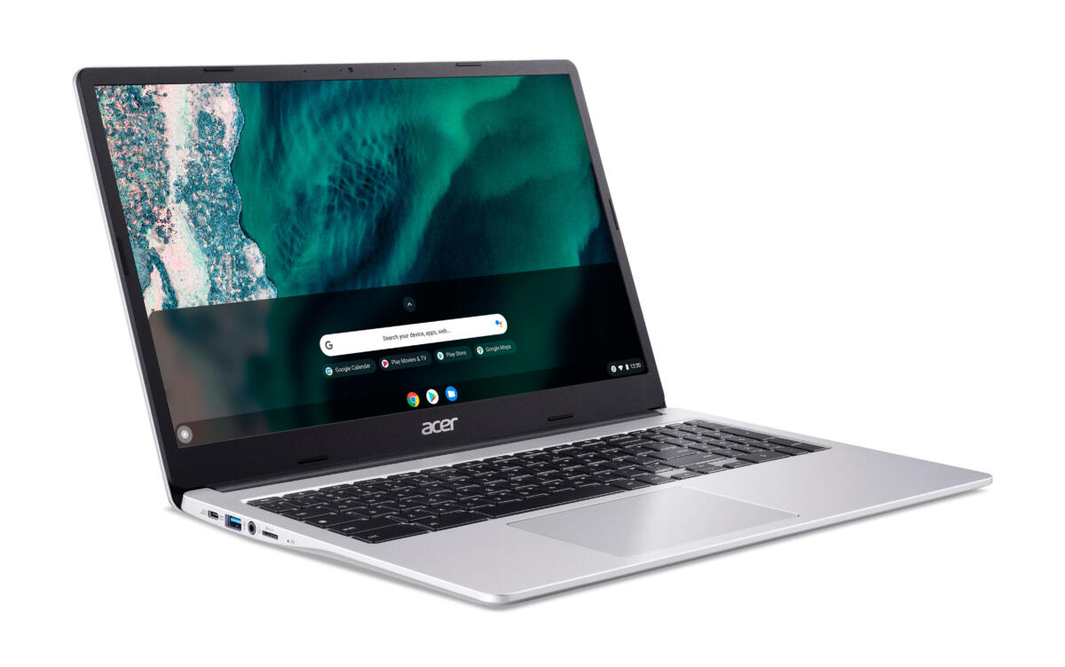 Acer Chromebook CB315-4H-C7A1 Celeron® N4500 64GB eMMC 4GB 15.6" (1920x1080) Chrome OS PURE SILVER - Image 2