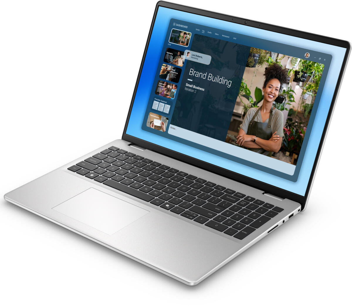 Dell 16 DC16251 Core™ 5 120U 512GB SSD 8GB 16" (1920x1200) TOUCHSCREEN WIN11 SILVER Backlit Keyboard - Image 3