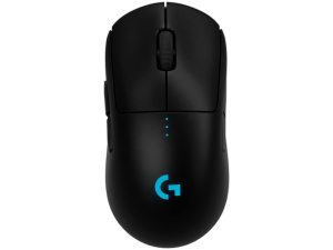 Logitech PRO 2 LIGHTSPEED Lightweight Optical HERO 44K DPI Gaming Mouse with 4 Customizable and Switchable Magnetic Side Buttons Wireless Black