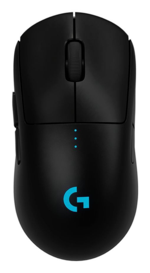 Logitech PRO 2 LIGHTSPEED Lightweight Optical HERO 44K DPI Gaming Mouse with 4 Customizable and Switchable Magnetic Side Buttons Wireless Black