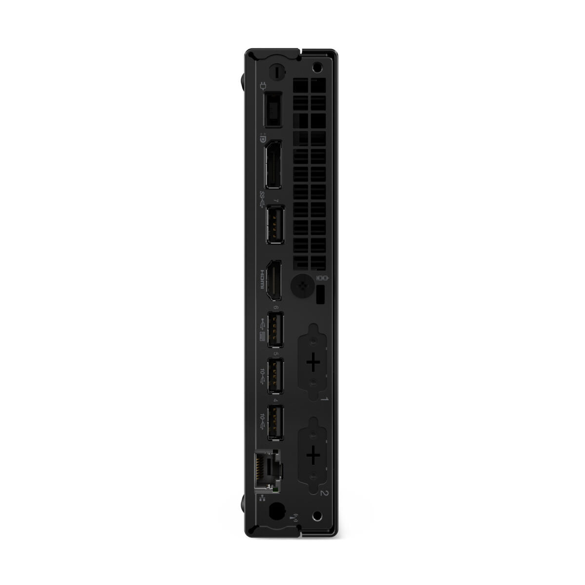 Lenovo ThinkCentre M70q Gen 5 TINY Core™ i7-14700T 512GB SSD 16GB WIN11 Pro Keyboard Mouse BLACK - Image 4