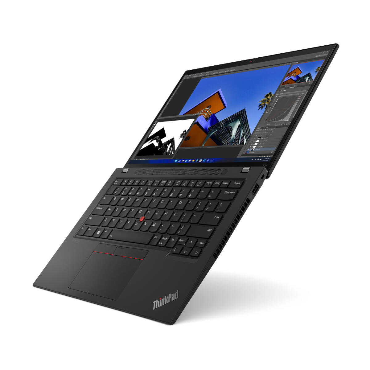 Lenovo ThinkPad T14 Gen 3 Core™ i5-1235U 512GB SSD 16GB 14" WUXGA (1920x1200) IPS WIN11 Pro IR Webcam THUNDER BLACK Backlit Keyboard FP Reader - Image 3