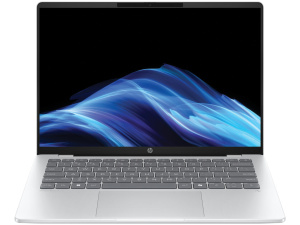 HP OmniBook 5 NGAI 14-HE0007 Snapdragon® X1-26-100 2562GB SSD 16GB 14" (1920x1200) OLED WIN11 GLACIER SILVER Backlit Keyboard US Sales Only