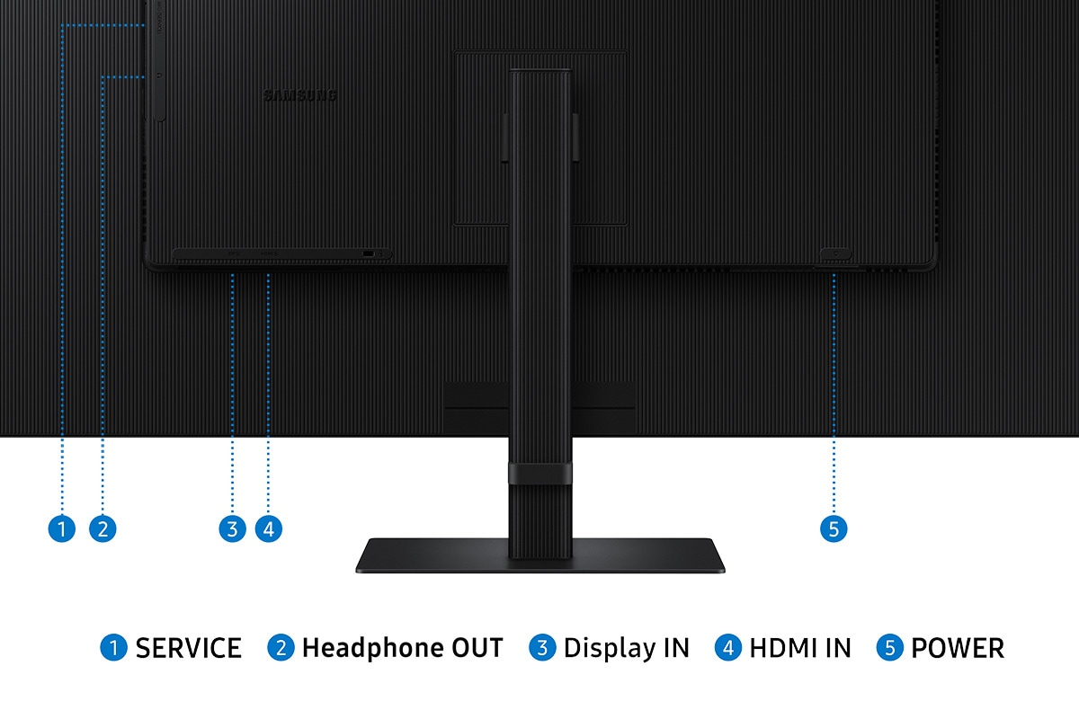 Samsung 37" ViewFinity S7 S70D UHD Monitor - Image 4