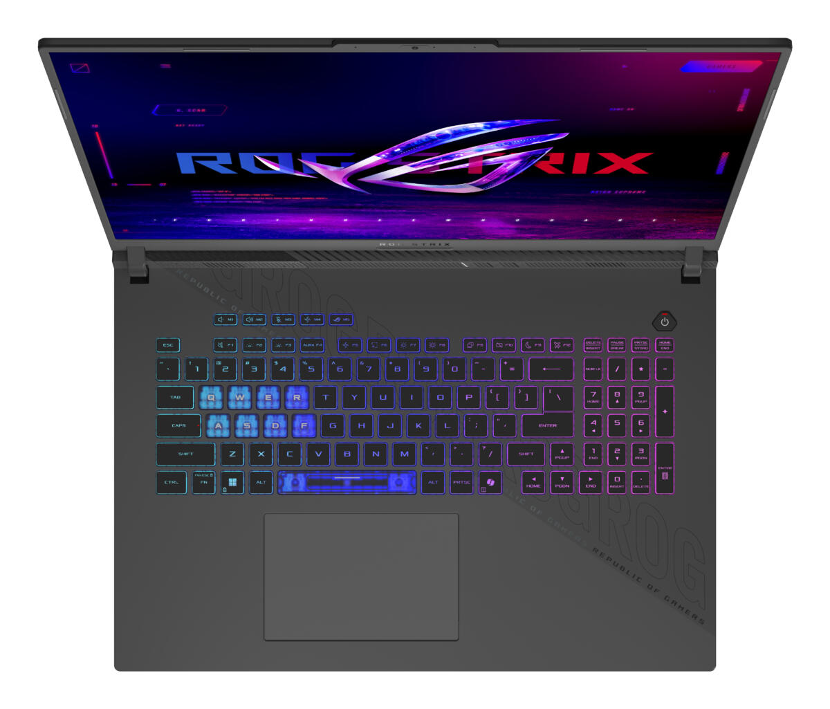 Asus ROG STRIX G814PH-ES94 GAMING AMD Ryzen™ 9 8940HX 1TB SSD 16GB 18" (1920x1080) 144Hz WIN11 NVIDIA® RTX 5050 8192MB ECLIPSE GRAY Backlit Keyboard - Image 2