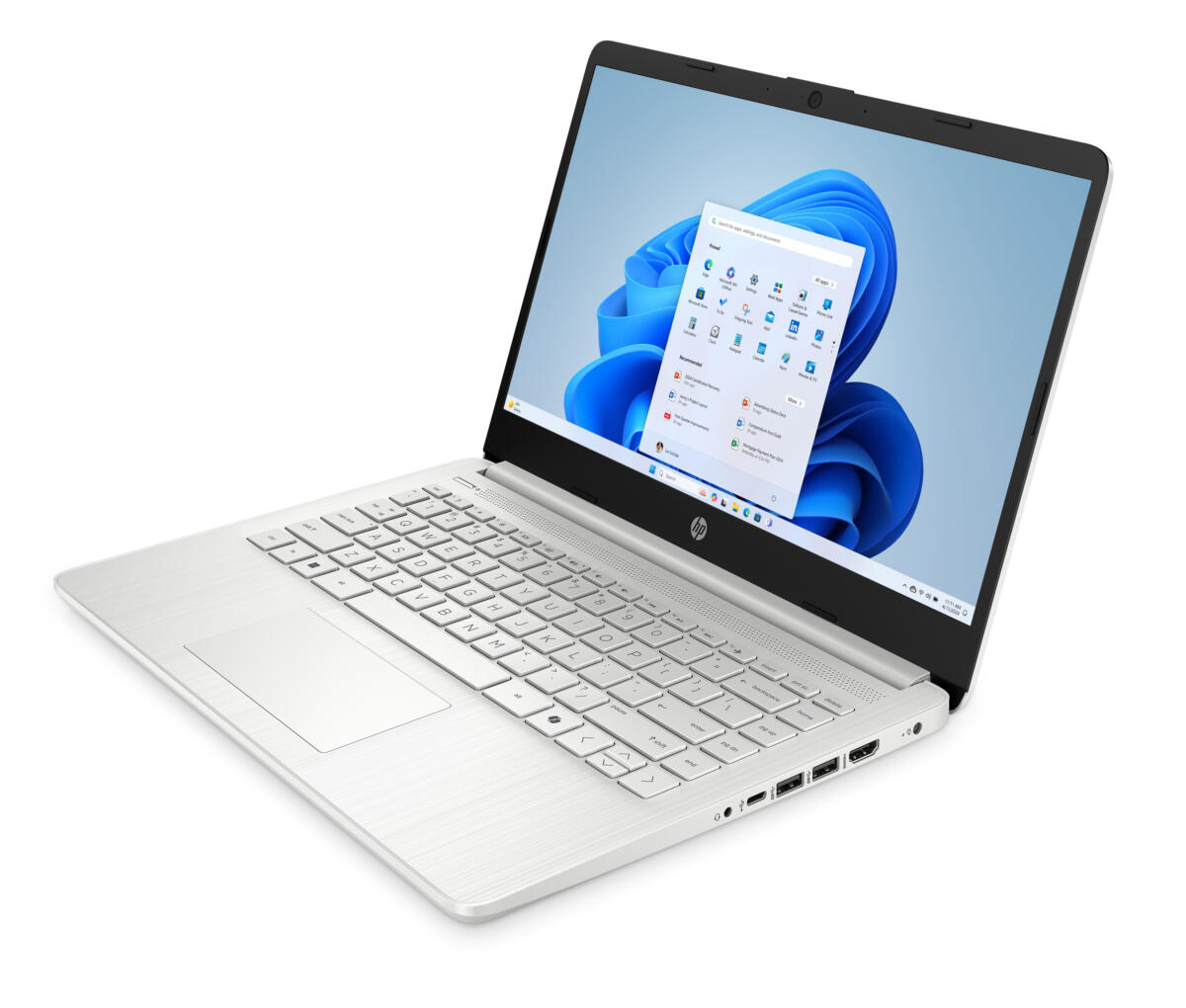 HP 14-DQ6101 Intel® N150 128GB UFS 4GB 14" (1366x768) WIN11 NATURAL SILVER - Image 5