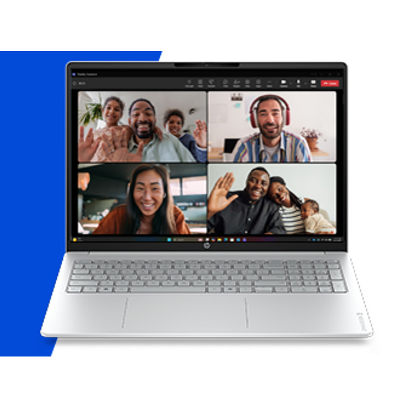 HP OmniBook 3 16-BY0205 AMD Ryzen™ 5 40 256GB SSD 16GB 16" (1920x1200) TOUCHSCREEN WIN11 GLACIER SILVER - Image 4
