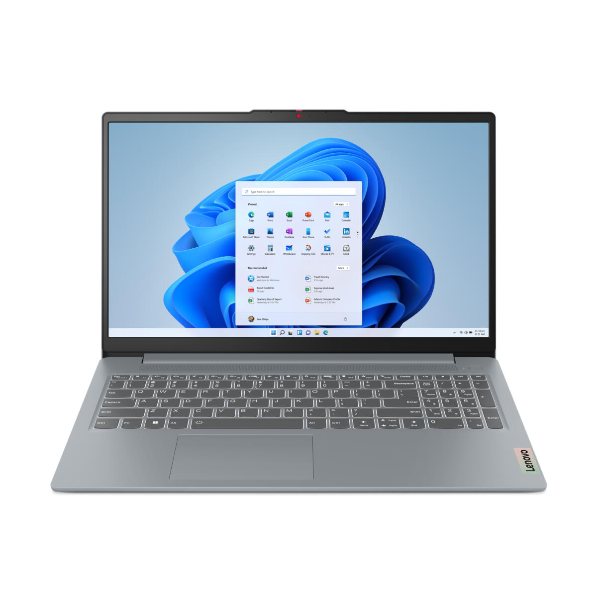 Lenovo SLIM 3 15IAN8 Core™ i3-N305 128GB UFS 8GB 15.6" (1920x1080) WIN11 ARCTIC GRAY
