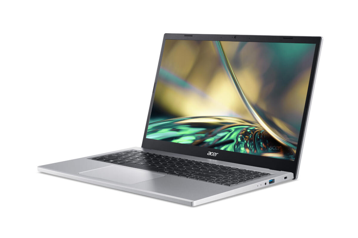 Acer Aspire 3 A315-24PT-R0UX Ryzen™ 5 7520U 512GB SSD 16GB 15.6" (1920x1080) TOUCHSCREEN IPS WIN11 PURE SILVER Backlit Keyboard - Image 3