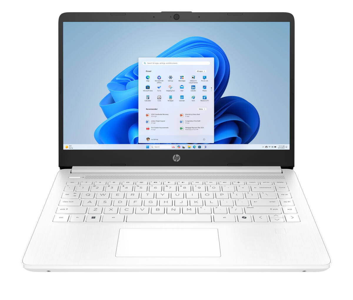 HP 14-DQ3000 Celeron® N4500 64GB eMMC 4GB 14" (1366x768) WIN11 S SNOWFLAKE WHITE