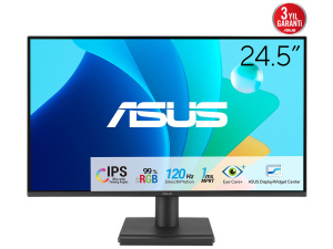 Asus VA259HGA Eye Care GAMING 25 Monitor 24.5" (1920x1080) 120Hz 1ms MPRT IPS 300cd/㎡ 1500:1 1xHDMI (1.4 1xVGA 16:9 Tilt Adjustable Stand BLACK