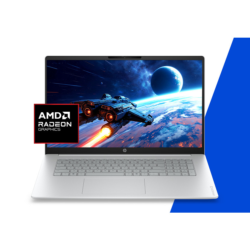 HP OmniBook 3 17-DP0105 AMD Ryzen™ 5 40 512GB SSD 8GB 17.3" (1920x1080) WIN11 GLACIER SILVER - Image 5