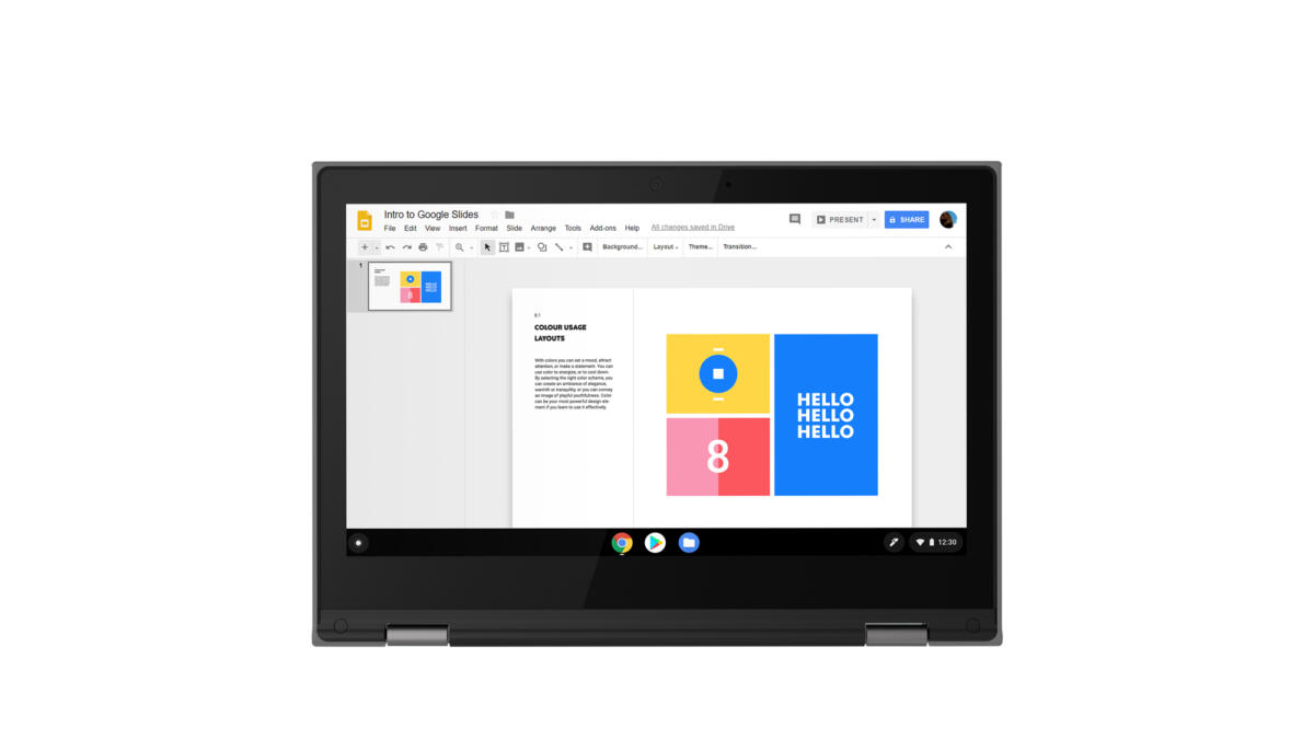 Lenovo Chromebook 300e 2-IN-1 Celeron® Quad-Core N4020 32GB eMMC 4GB 11.6" (1366x768) IPS TOUCHSCREEN CHROME OS BLACK - Image 7