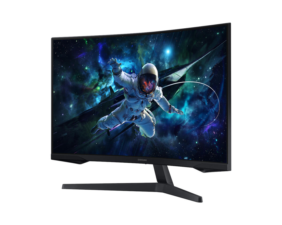 Samsung 32 "Odyssey G55A WQHD 165Hz HDR10 Curved Gaming Monitor - Image 2