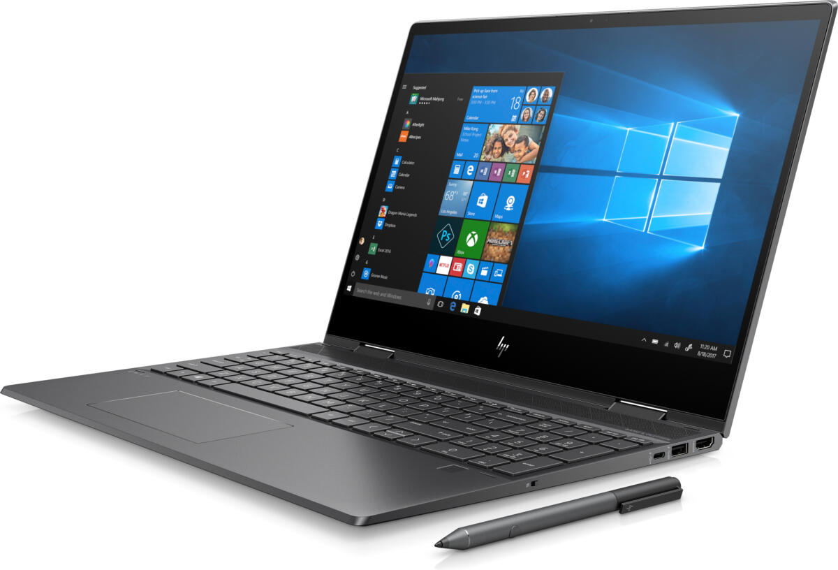 HP ENVY x360 15-DS1063 Ryzen™ 5 4500U 512GB SSD 8GB 15.6" (1920x1080) TOUCHSCREEN IPS WIN11 NIGHTFALL BLACK Backlit Keyboard - Image 3