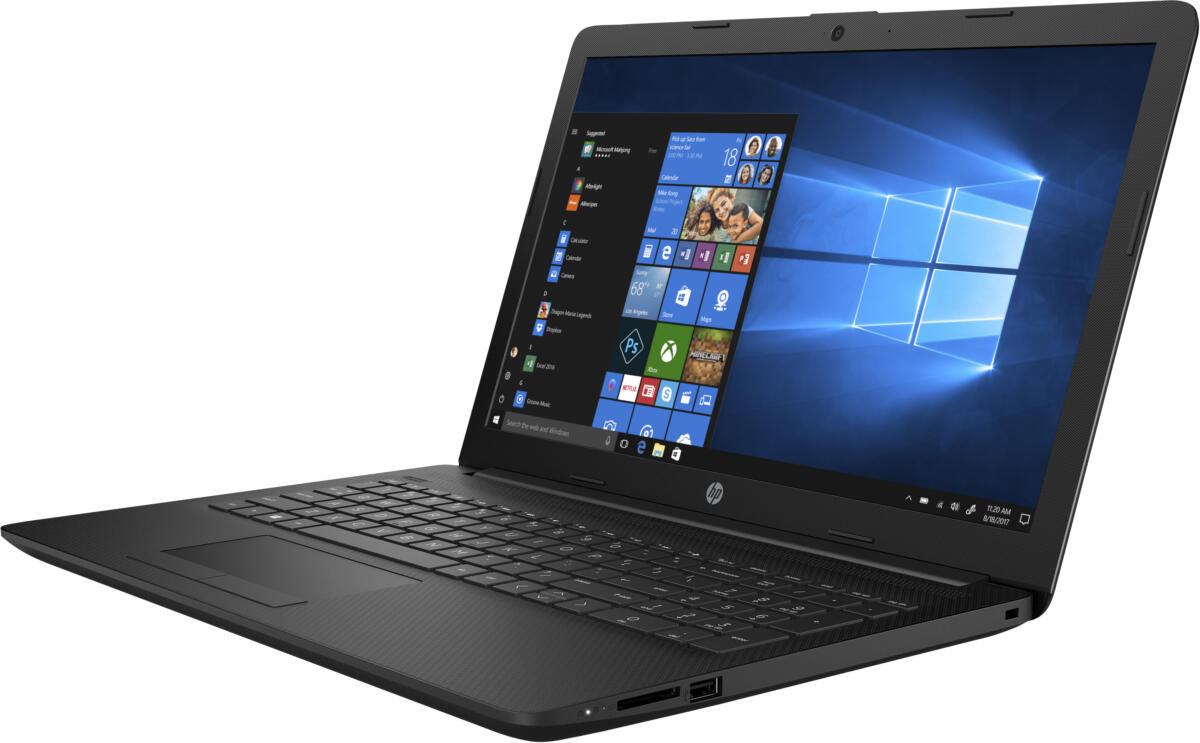 HP15-DA2099 Core™ i7-10510U 256GB SSD 16GB 15.6" (1366x768) WIN10 JET BLACK - Image 2