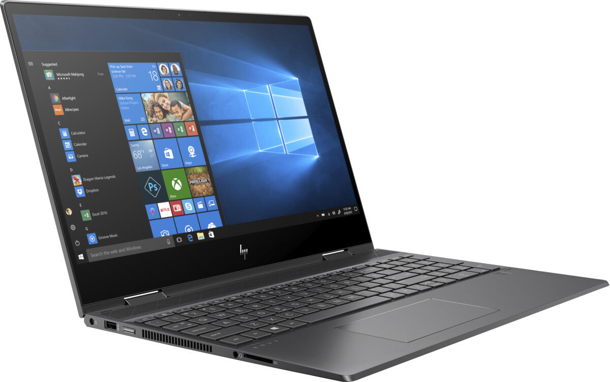 HP ENVY x360 15-DS1063 Ryzen™ 5 4500U 512GB SSD 8GB 15.6" (1920x1080) TOUCHSCREEN IPS WIN11 NIGHTFALL BLACK Backlit Keyboard - Image 4