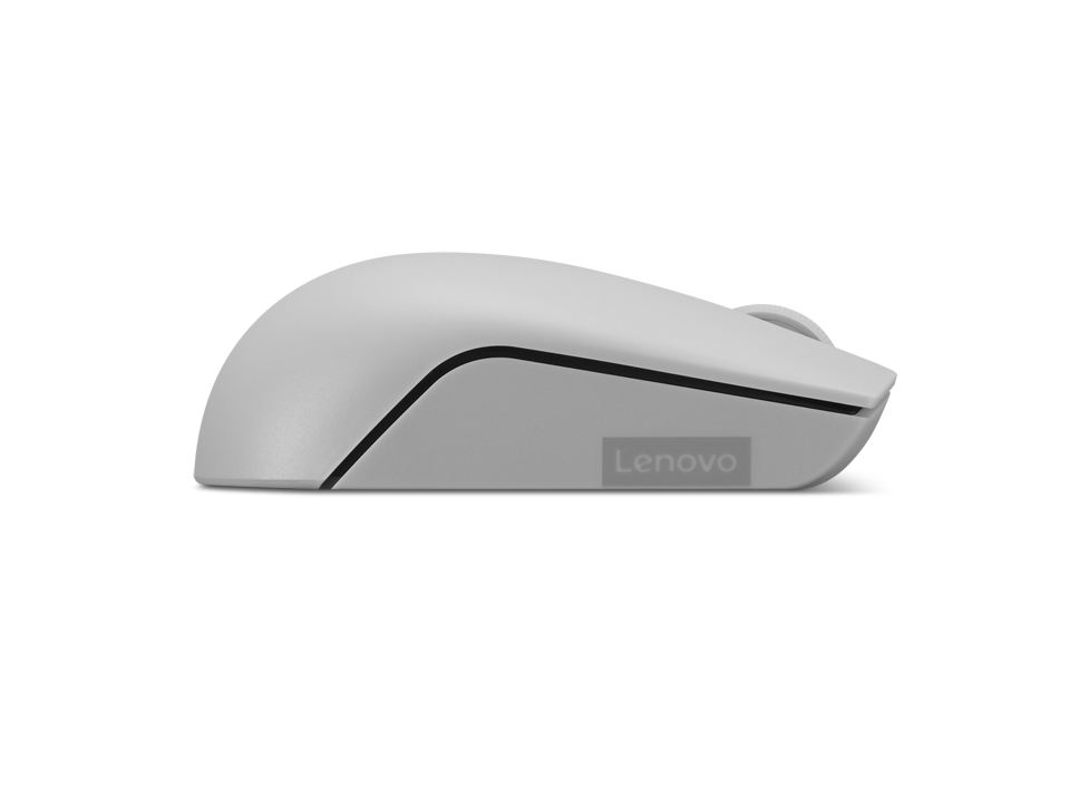 Lenovo 300 Wireless Compact Mouse w/Battery ARCTIC GRAY - Image 3