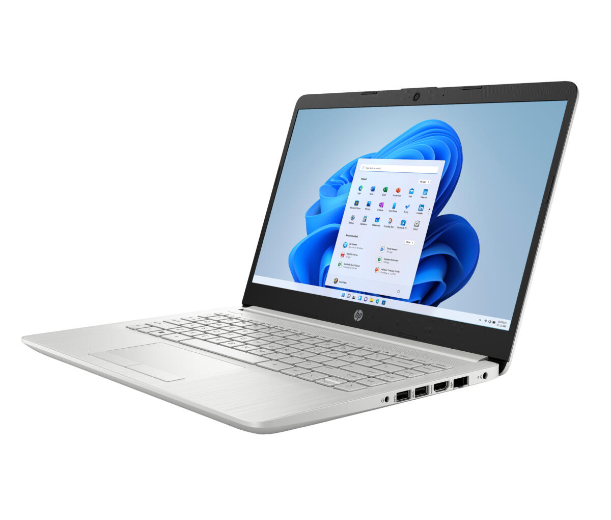 HP 14-CF2733 Celeron® N4120 64GB eMMC 4GB 14" (1366x768) WIN11 NATURAL SILVER - Image 4