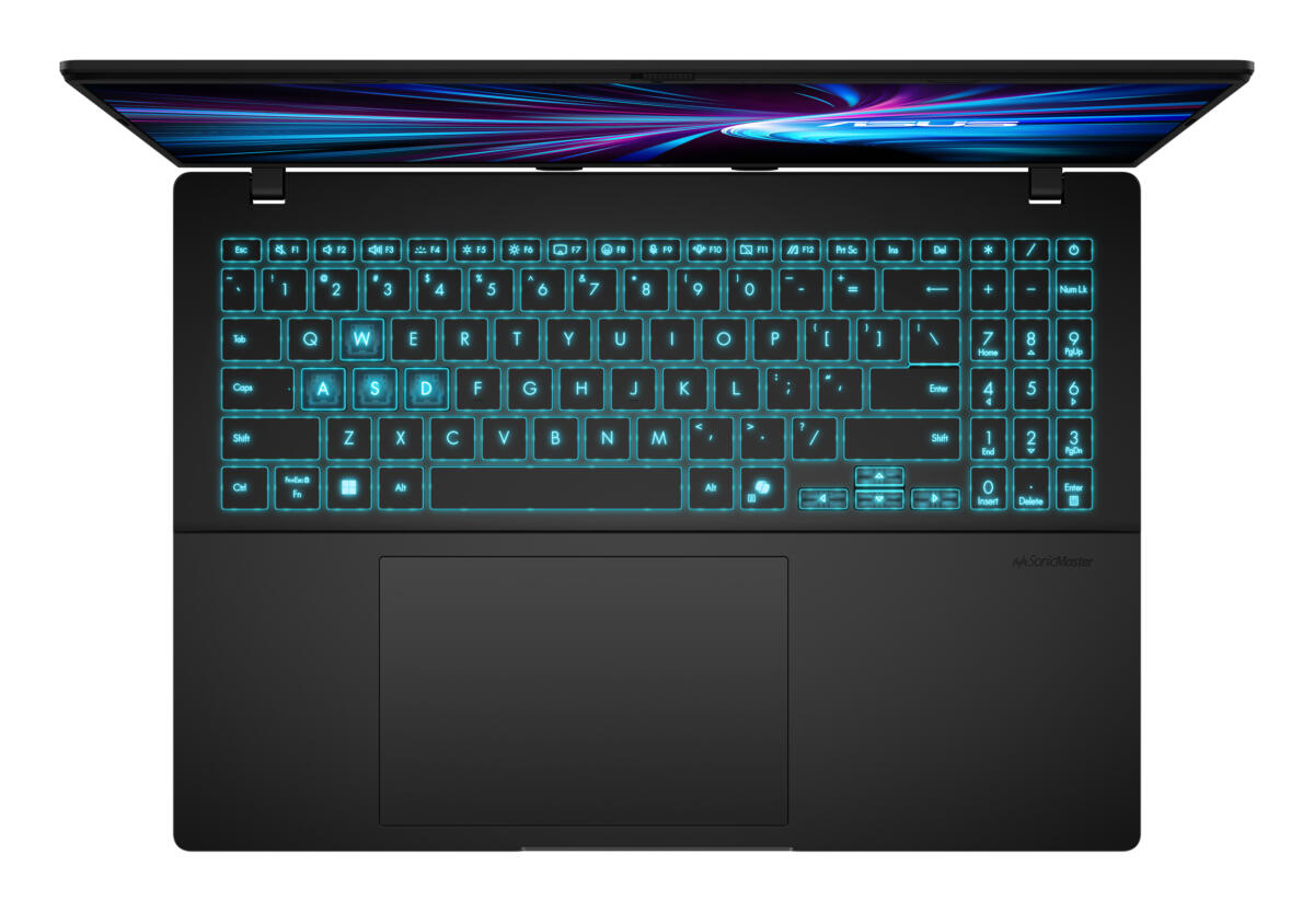 Asus V16 V3607VM-ES74 GAMING Core™ Ultra 7 240H 512GB SSD 16GB 16" WUXGA (1920x1200) 144Hz IPS WIN11 NVIDIA® RTX 5060 8192MB MATTE BLACK Backlit Keyboard - Image 5
